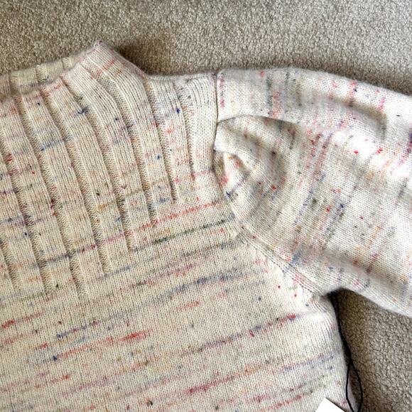 Citizens of Humanity Claudia Turtleneck Puff Sleeve Alpaca Wool Sweater Size XL - Picture 12 of 15